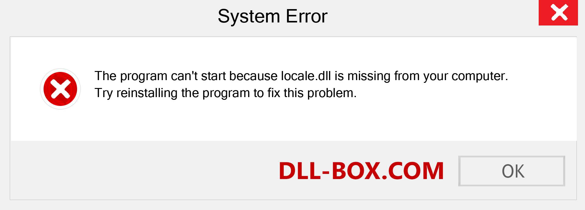  locale.dll file is missing?. Download for Windows 7, 8, 10 - Fix  locale dll Missing Error on Windows, photos, images